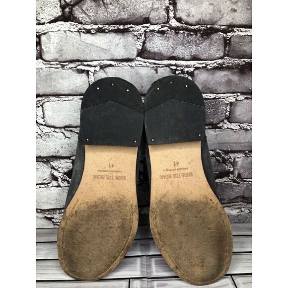 Shoe The Bear Dark Grey Suede Casual Back Zip Heel Boots Women Sz 41EU/10.5M US - Picture 14 of 16